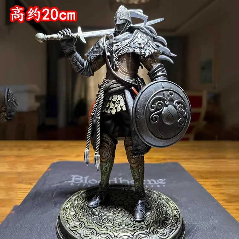 Elden Ring Anime Figure 20cm The Tarnishedt Figure Vagabond Knight Figurine Model Statue Doll Collection Decoration Toy Kid GiftXJ250605