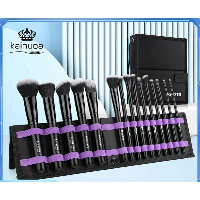 15 Makeup Brush Set Black Makeup Brush Complete Eyeshadow Brush Foundation Brush Beauty ToolsW250605