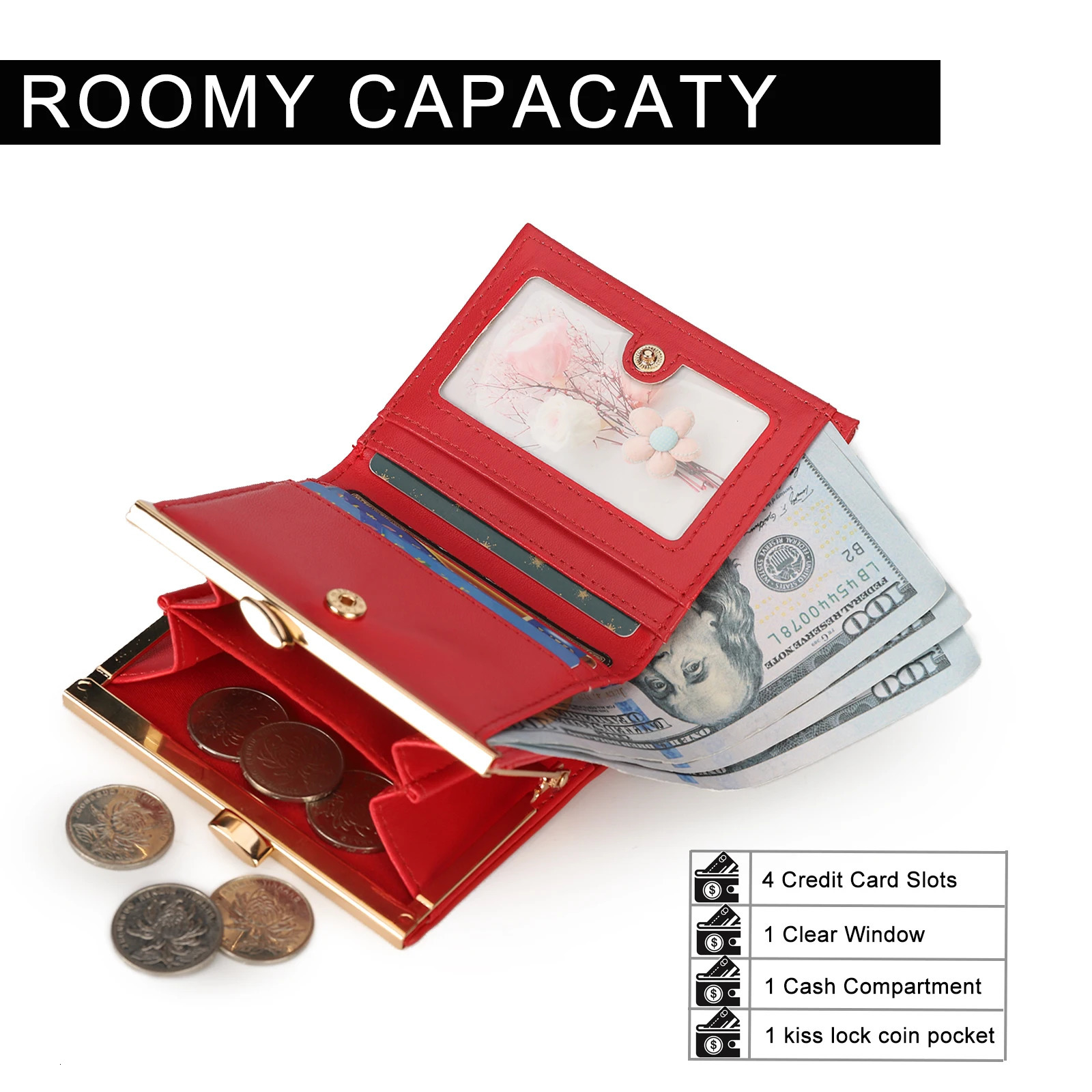 Elegant y Lady Wallet Prefect Woman Purse 250605