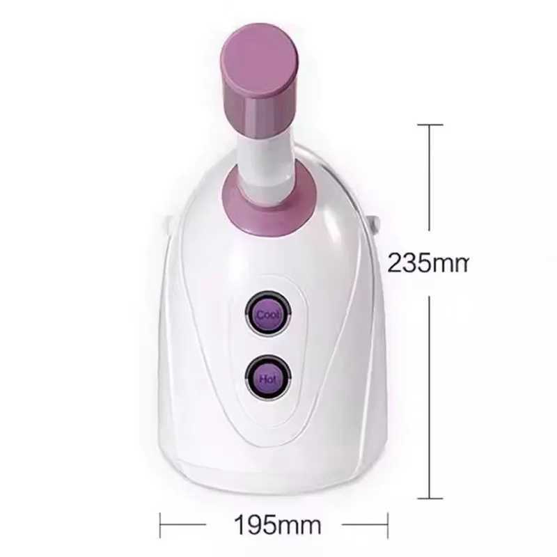 Portable Home Salon Using Vapor Ozone Hot Warm Cold Electric Facial Steamer Face Moisturizing Skin Deep Cleansing Nourishing XJ250607