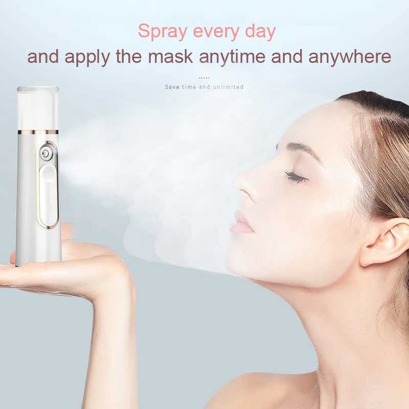 New Mist Sprayer Handheld Portable Air Humidifier 30ml USB Atomizer Air Purifier Aromatherapy Essential Oil Diffuser Hydrator XJ250607