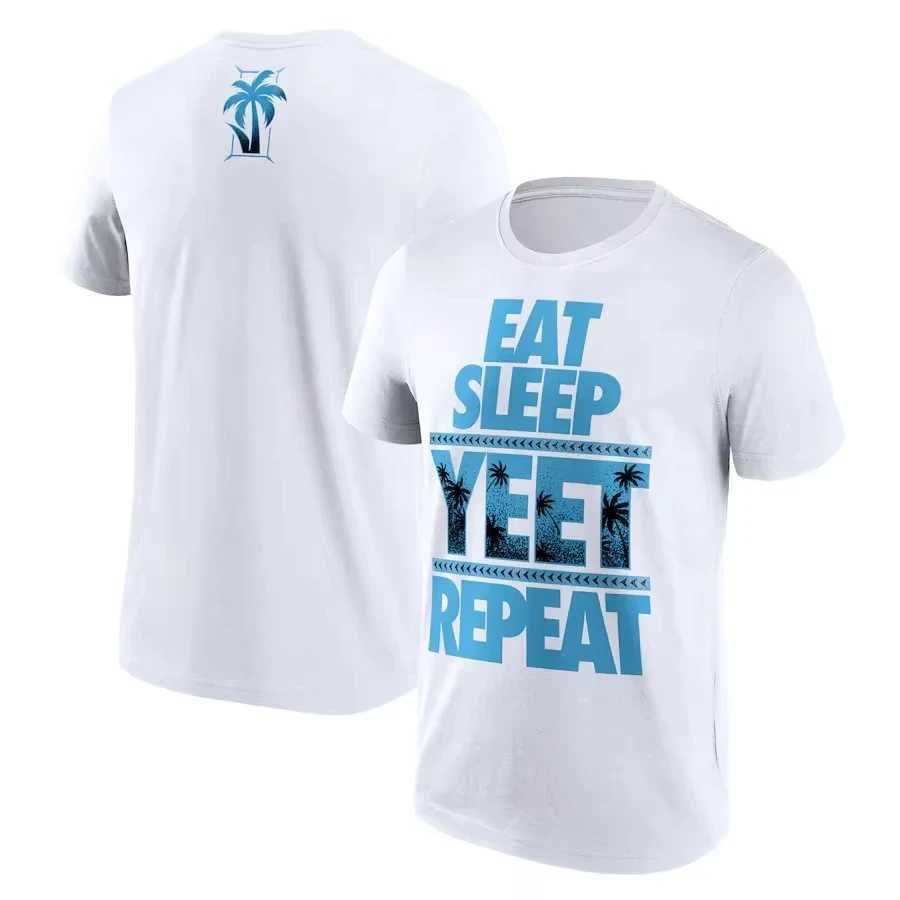 New Mens Jey Uso Yeet T-Shirt 3D Print Men Women Short Sleeve O-Neck T Shirt Fashion Oversized Gym Clothing Tough Guy Tees TopsC250605