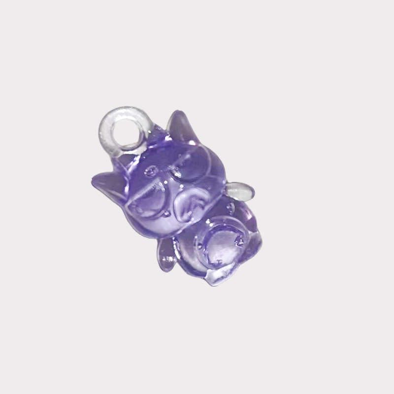 Acrylic transparent small delicate modelling charm small pendant 2025 new pendant