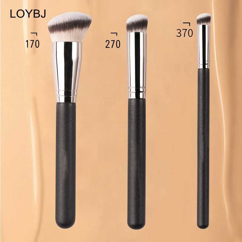 LOYBJ 170 Foundation Makeup Brush 270 370 Concealer Brushes Cosmetic Powder B Contour Cream Women Face Beauty Make Up Tools W250605