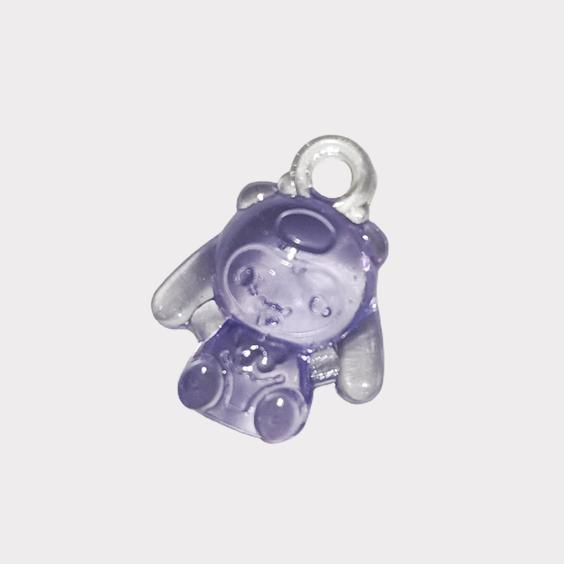 Acrylic transparent small delicate modelling charm small pendant 2025 new pendant