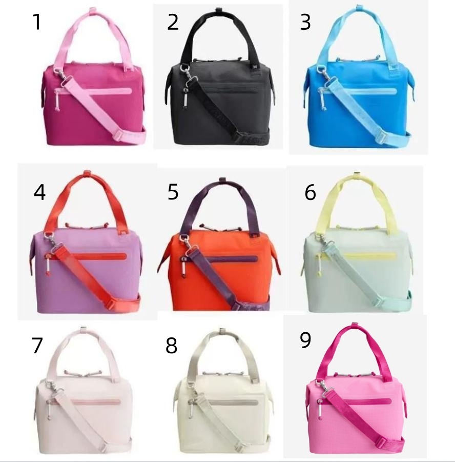All Day Julienne Mini Soft Lunch Bag Box 10-Can Recycled Polyester 12-Hour Cooler Travel Cooler Bags IN 9 Colors Ready To Ship 0611