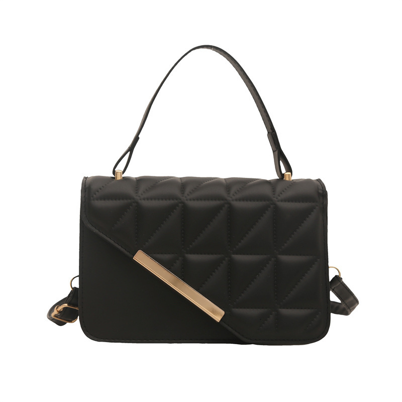 designer Fashion 2025 Spring Women's Small Handbag Tote Bag Trendy Simple Casual Crossbody Bag Niche Design Small Square Bag