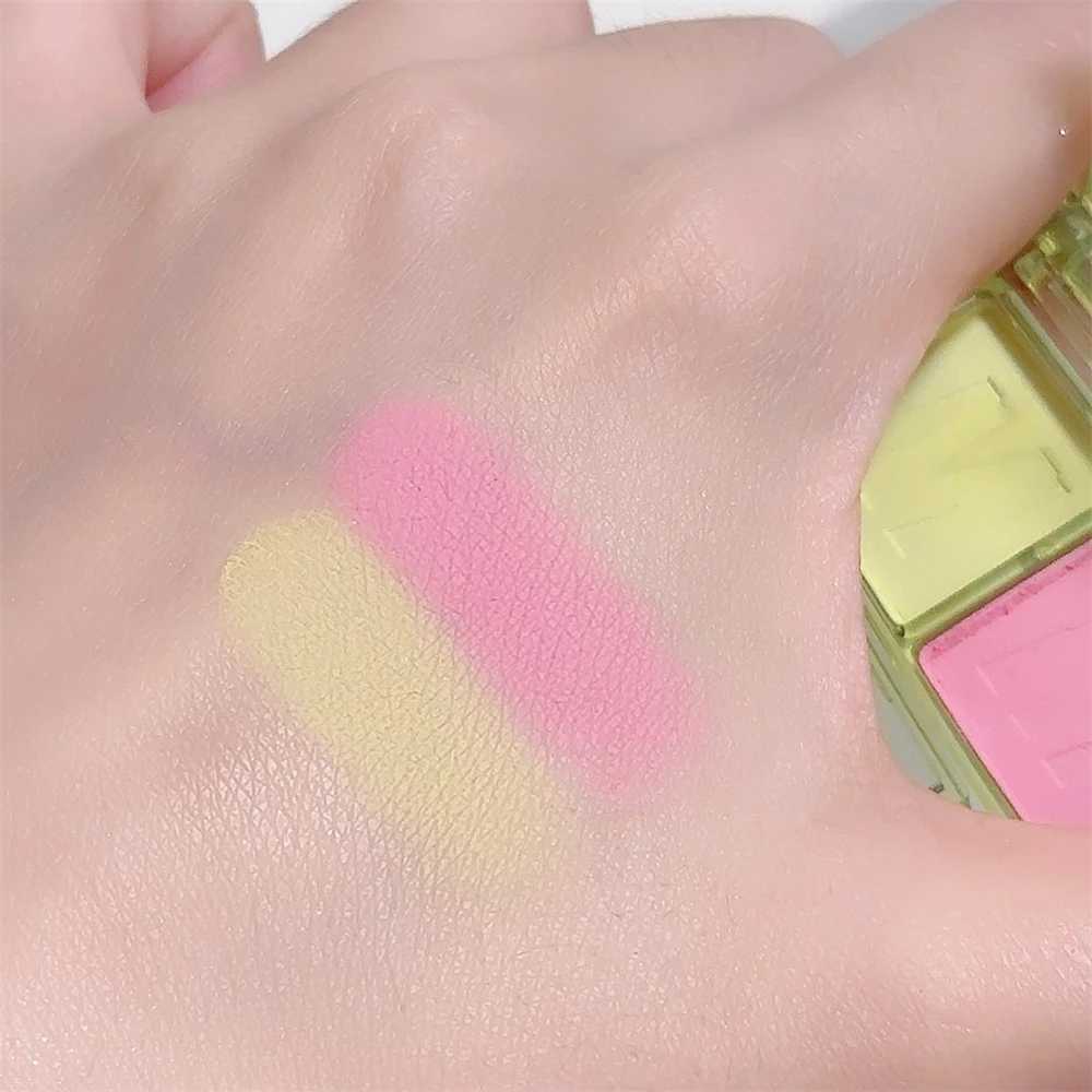 2 Colors Eye Shadow Makeup Palette Products Shiny Eyeshadows Korean Cosmetics Blue Shadow Purple Green Korean Eyeshadow Palette W250605