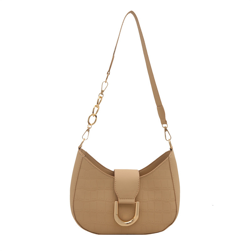 designer 2025 Trendy Fashion Simple New Moon Bag Spring New Niche Design Stylish Personality Casual Women's Shoulder Bag