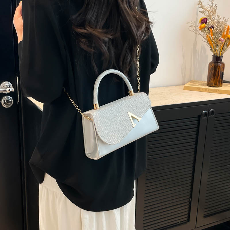 designer Minimalist Niche Design Casual Fashion Small Square Bag 2025 Spring New Stylish Women's Shoulder Crossbody Bag