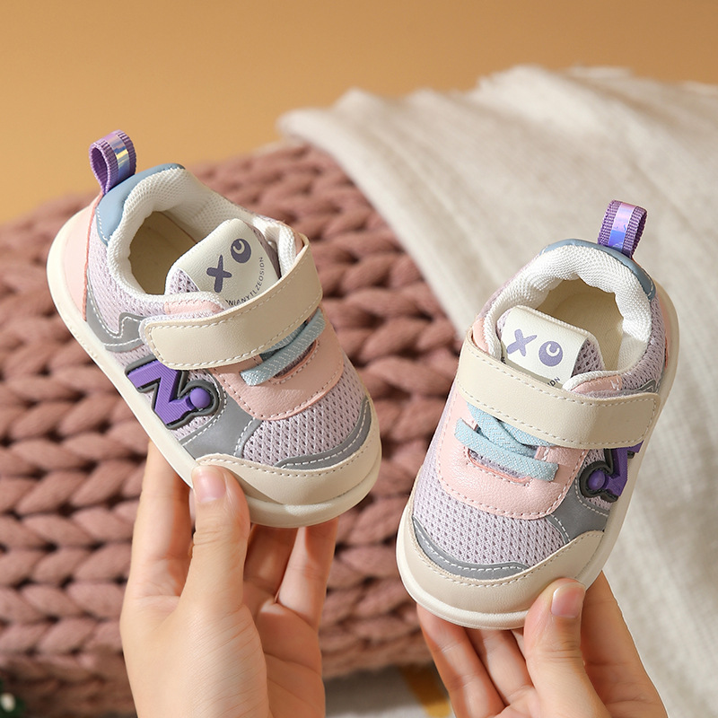 Mesh Upper + Cushioned Footwear for Toddlers: Ideal First Steps by Soft Treaded Boots