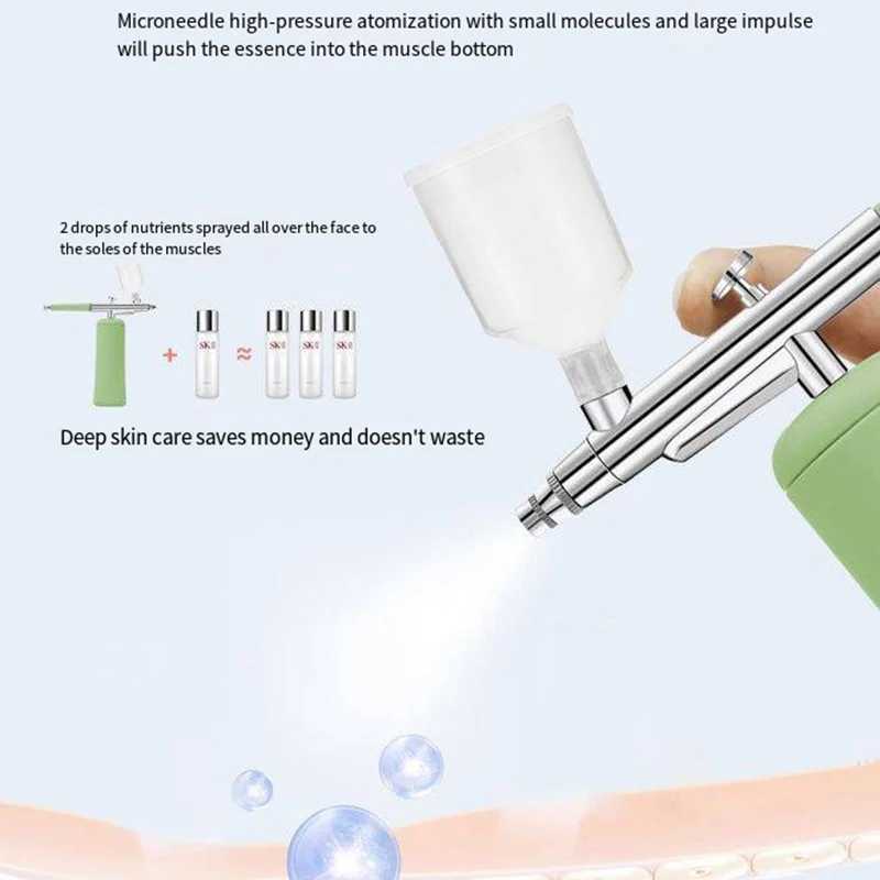 USB Charging Spray Face Humidifier High Pressure Humidifier Refuel Oxygen Injector Spray Gun XJ250607