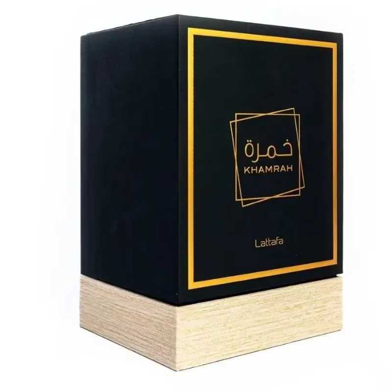 100ml Original Khamrah Men Fragrance Attract Opposite Sex Lasting Wood Fragrance High Quality Arabic Perfume Sex Luxurious Aura W250605