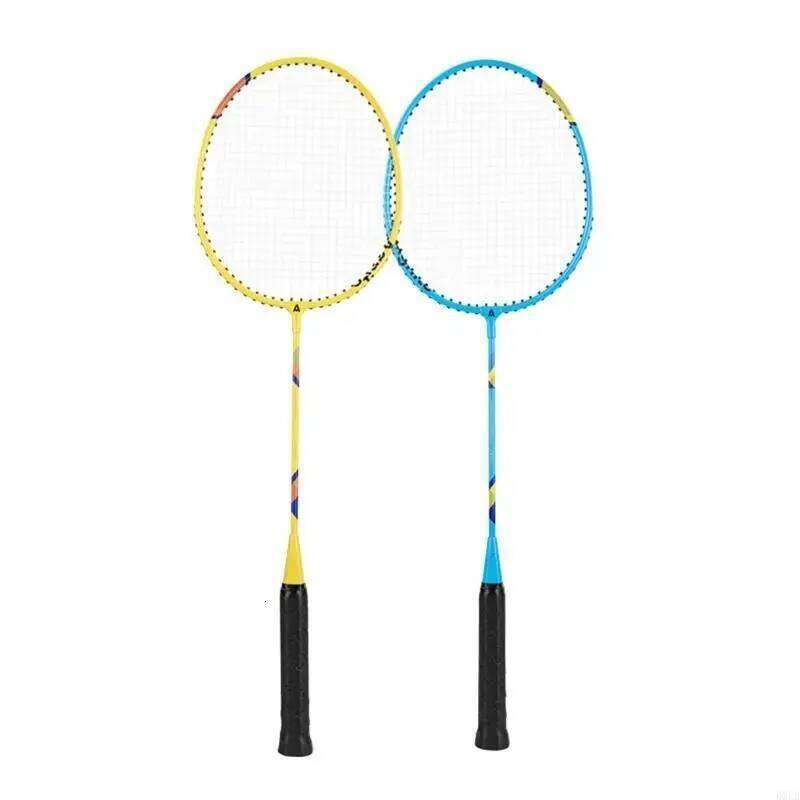 1Pair Shuttles Professional Double Badminton Racquet for 2 Players