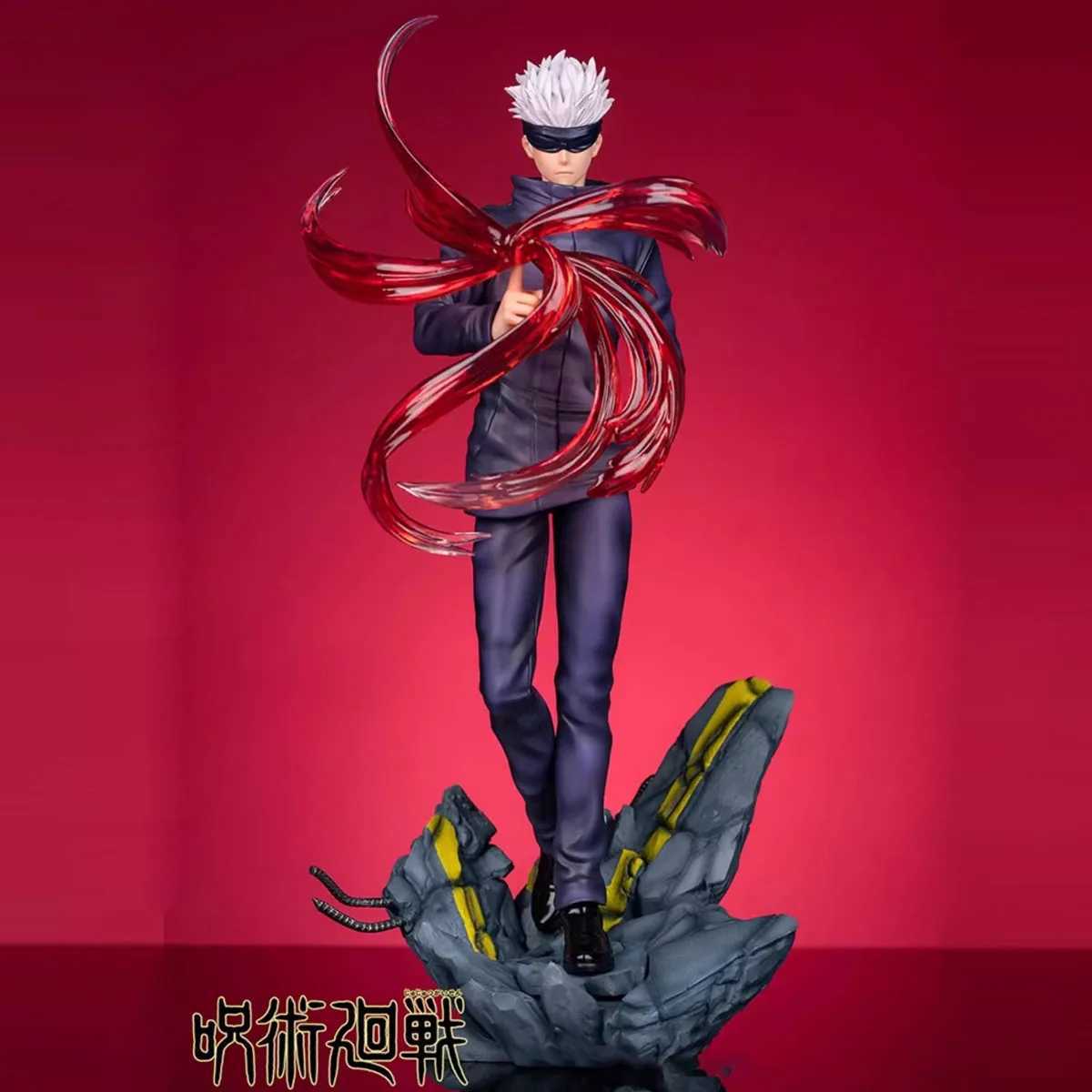 28cm Anime Jujutsu Kaisen Gojo Satoru Kids Toys PVC Model Statue Collection Brinquedos Action Figure Birthday Toys GiftXJ250605