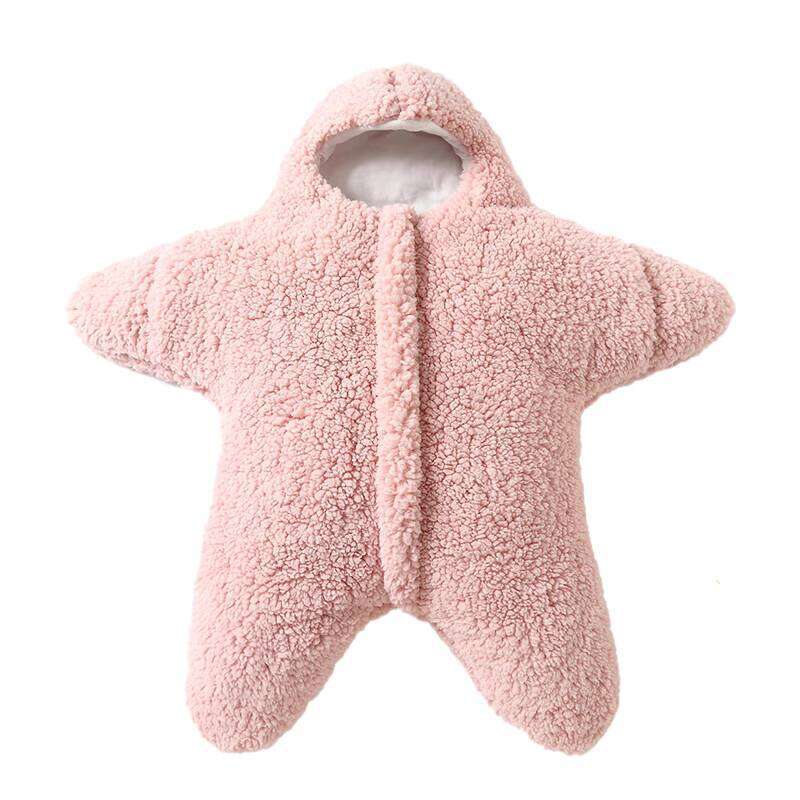Starfish Clothes Winter Lamb Fleece Cute Pajamas Super Adorable Internet Celebrity Patrick Star Baby Outdoor Romper Jumpsuit