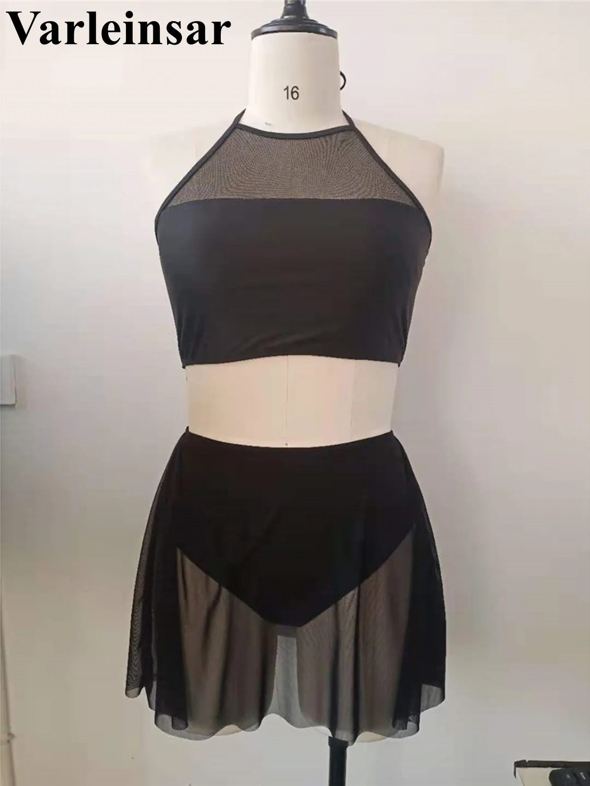 0XL 4XL Halter Bikini Large Size Swimwear Plus Women Swimsuit Female Twopieces set Bather Bathing Suit Swim V6701 250603