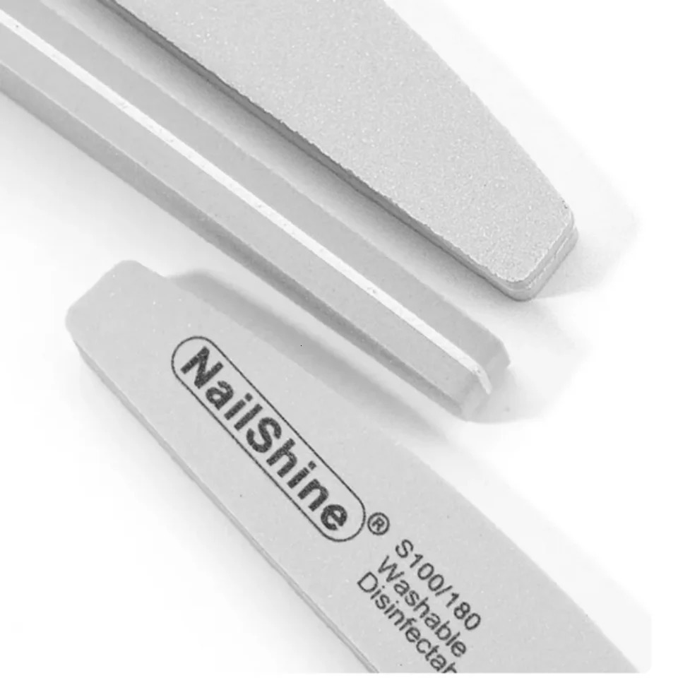 Double-sided Nail File Blocks Colorful Sponge Nail Polish Buffing Sanding Buffer Strips Polishing Pedicure Manicure Tools 250605