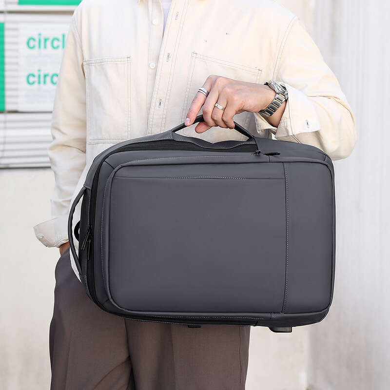 Men's Multifunctional Waterproof Laptop Large Capacity Business Backpack Casual USB Expansion Travel Bag