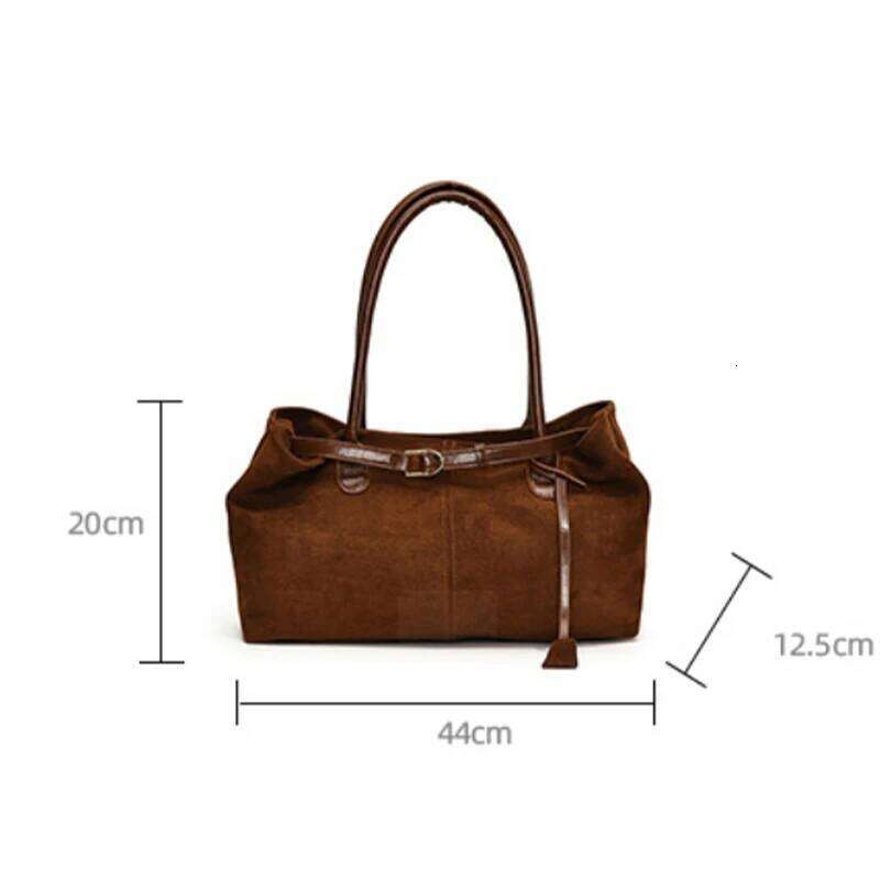 Toth Fashionable Vintage Tote Bag High quality Large Capacity Women s Shoulder Handbag For Casual Commuting Everyday Use