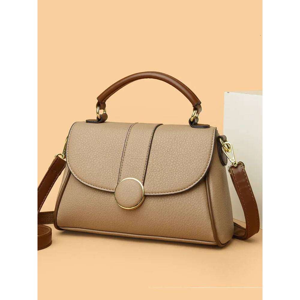 High End Handbag, Classic And Versatile For Women, Can Be Carried On One Shoulder Or Diagonally, Elegant Temperament 2025/06/05