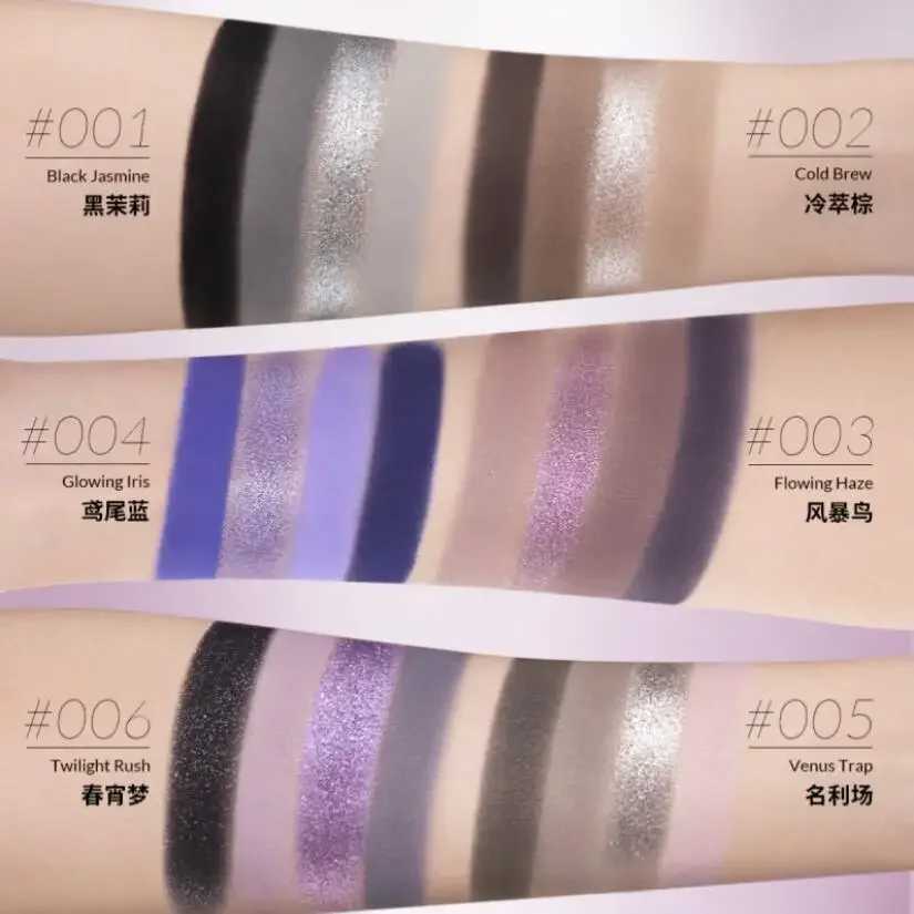 Kaleidos Glitter Eyeshadow Makeup Palette 4 Colorful High Pigmented Shimmer Glitter Eye Shadow Makeup Palette Gift Set W250605