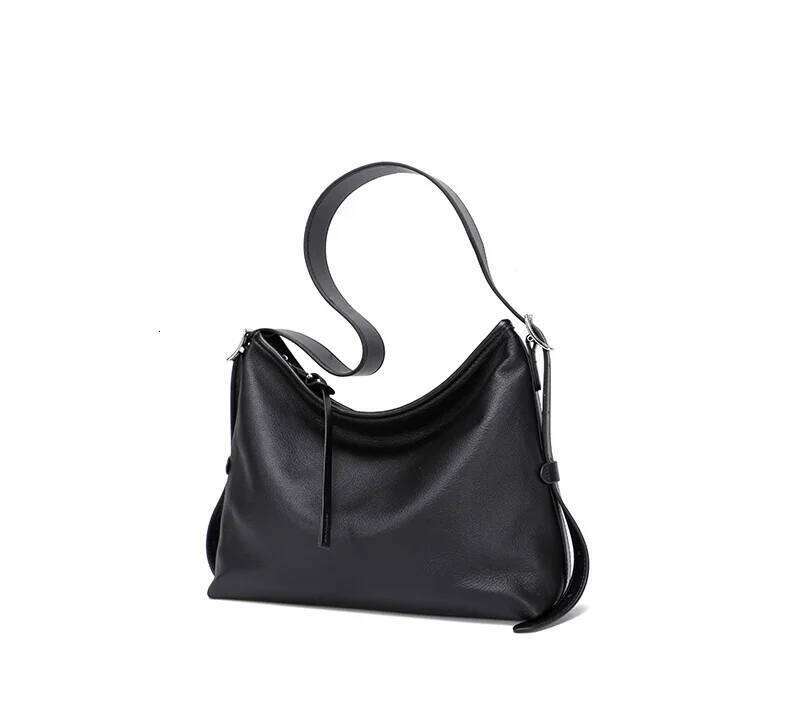 Designer Bags 2025 Women's Cow Genuine Leather Handbags Girls Casual Shoulder Bag Female Fashion Shopping Retro Large Designer Bags For Lady Luxu