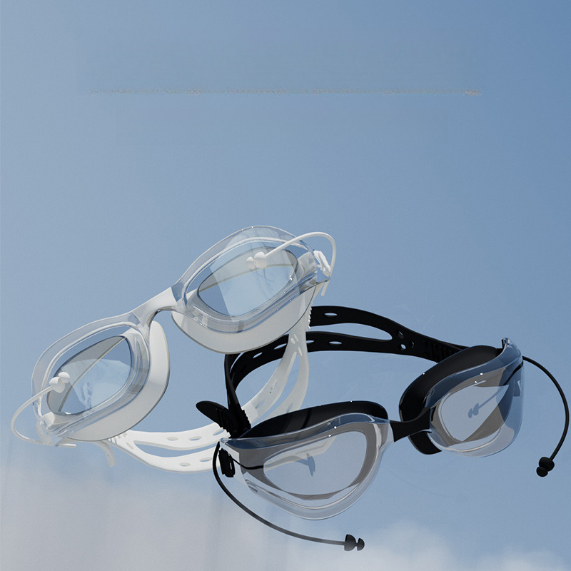 HD Waterproof Racing YJ93 Unisex Goggles Professional Swimming Glasses