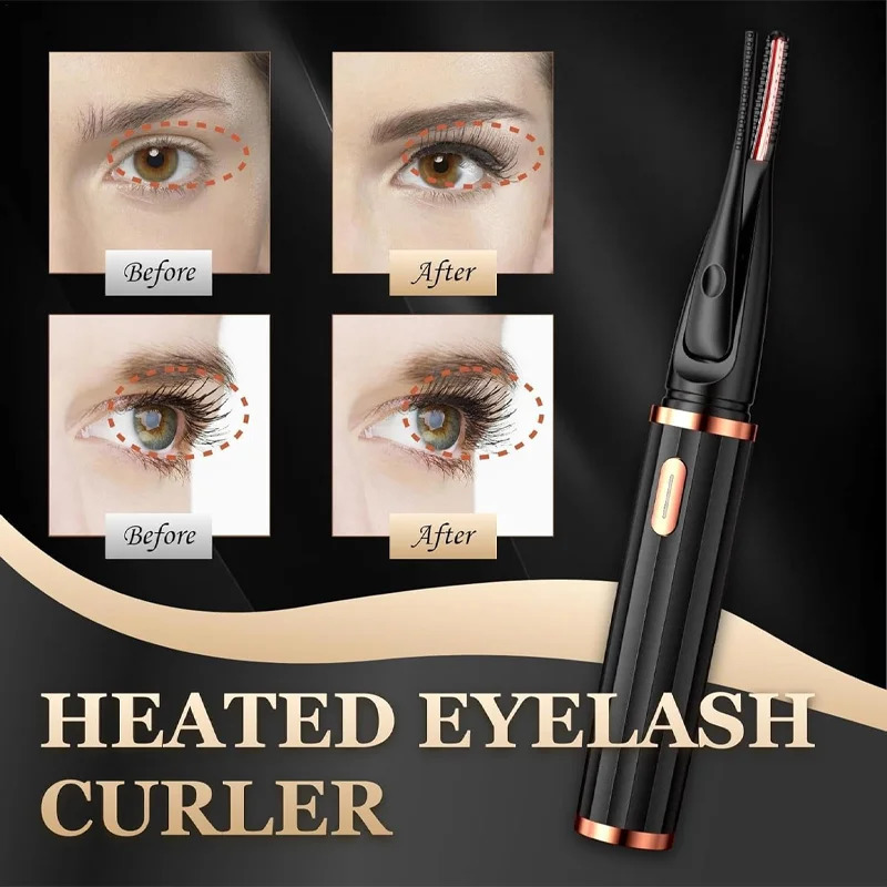 Electric Eyelash Curler Electric Long-Lasting Styling Portable Electric Heating No Damage to Eyelash Curling Artifact 250604