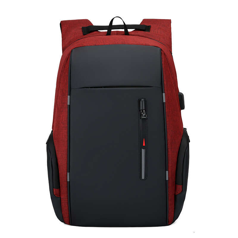 Men's Business Notebook Laptop Multifunctional with USB Backpack Large Capacity Double Shoulder Bag Customizable