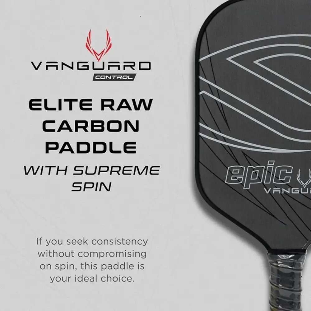 Friction Surface T700 Carbon Fiber Pickleball Paddle Enhanced Power 16MM Polymer Core Sports Bat Ergonomic Grip