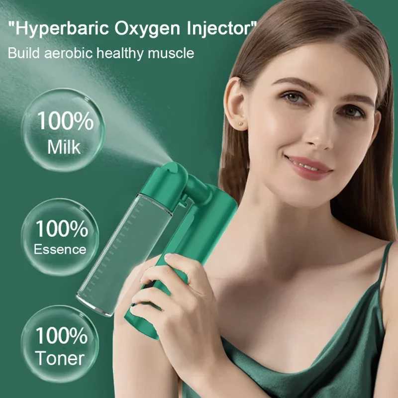 New 80ml Oxygen Injection Instrument Water Replenishing Spray Household Hand-held Face Cold Spray Humidifier Beauty Health XJ250607