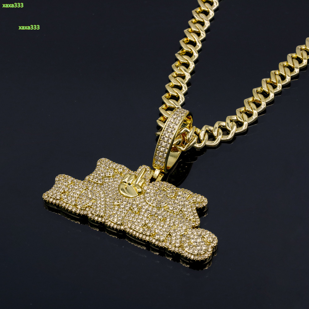 New Custom Letter Necklace Letter Pendant Mens Trendy Accessories Jewelry