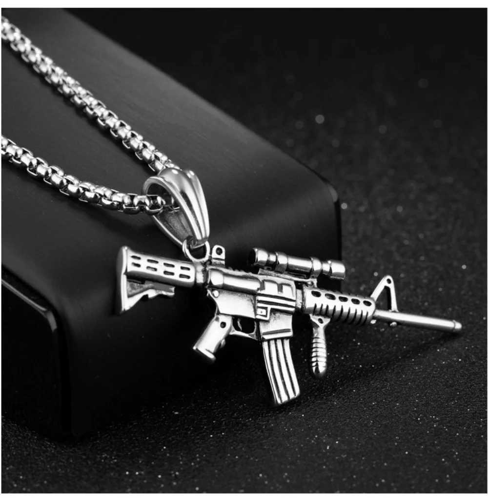 Fashion Stainless Steel Pendant Necklace Women Macho Men Valentine Gifts Free ShippingXJ250604