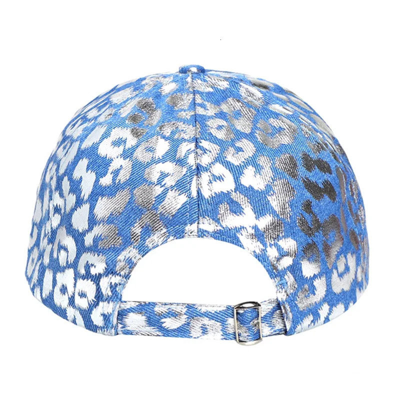 Leopard Print Plain Color Baseball Cap Breathable Sunshade Warm Couple Hat For Forthe four seasons 250603