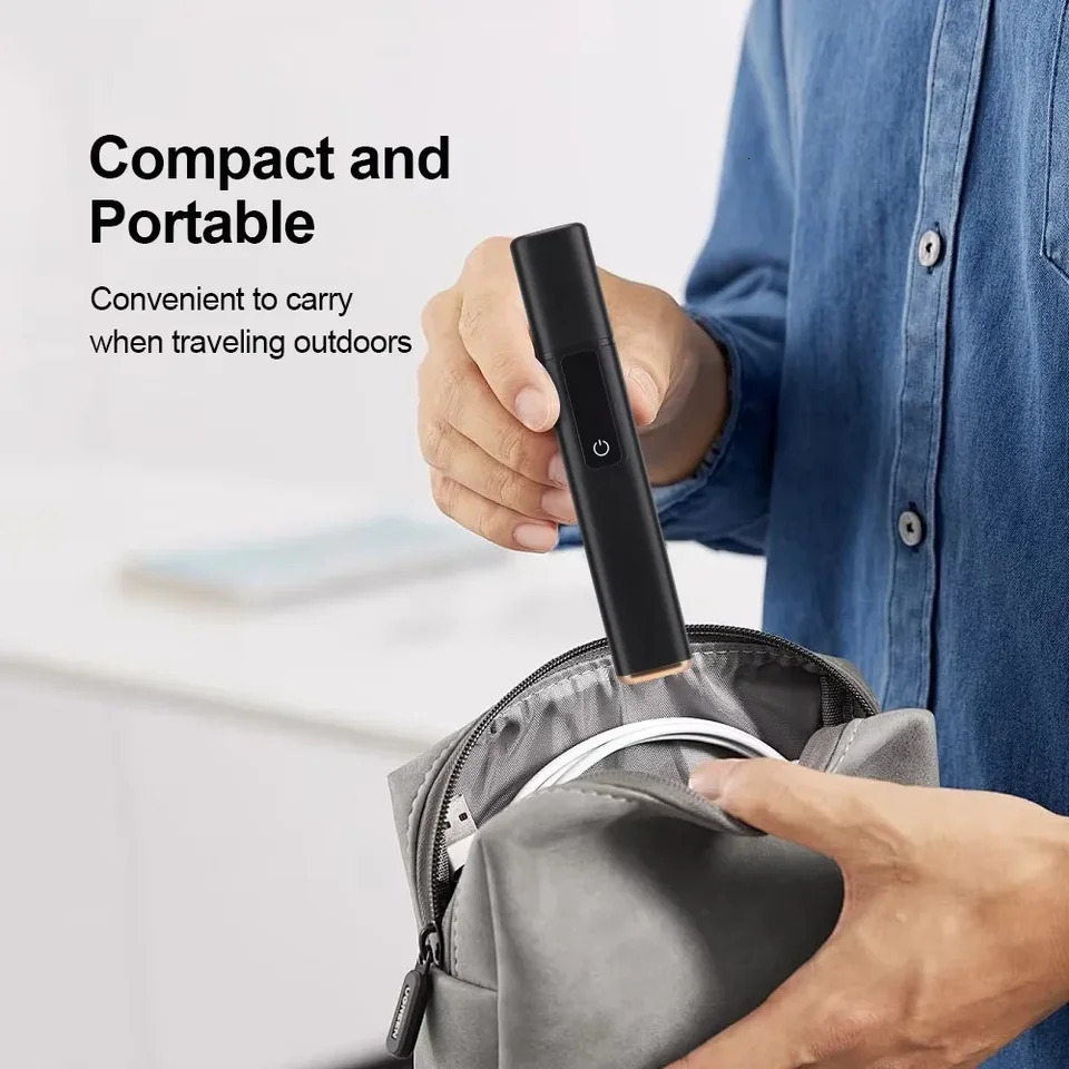 LED Portable Display Home Nose Hair r Electric Nose Hair Trimmer USB Charging Safety Face Hair Cleaning Care Kit 2025 250604