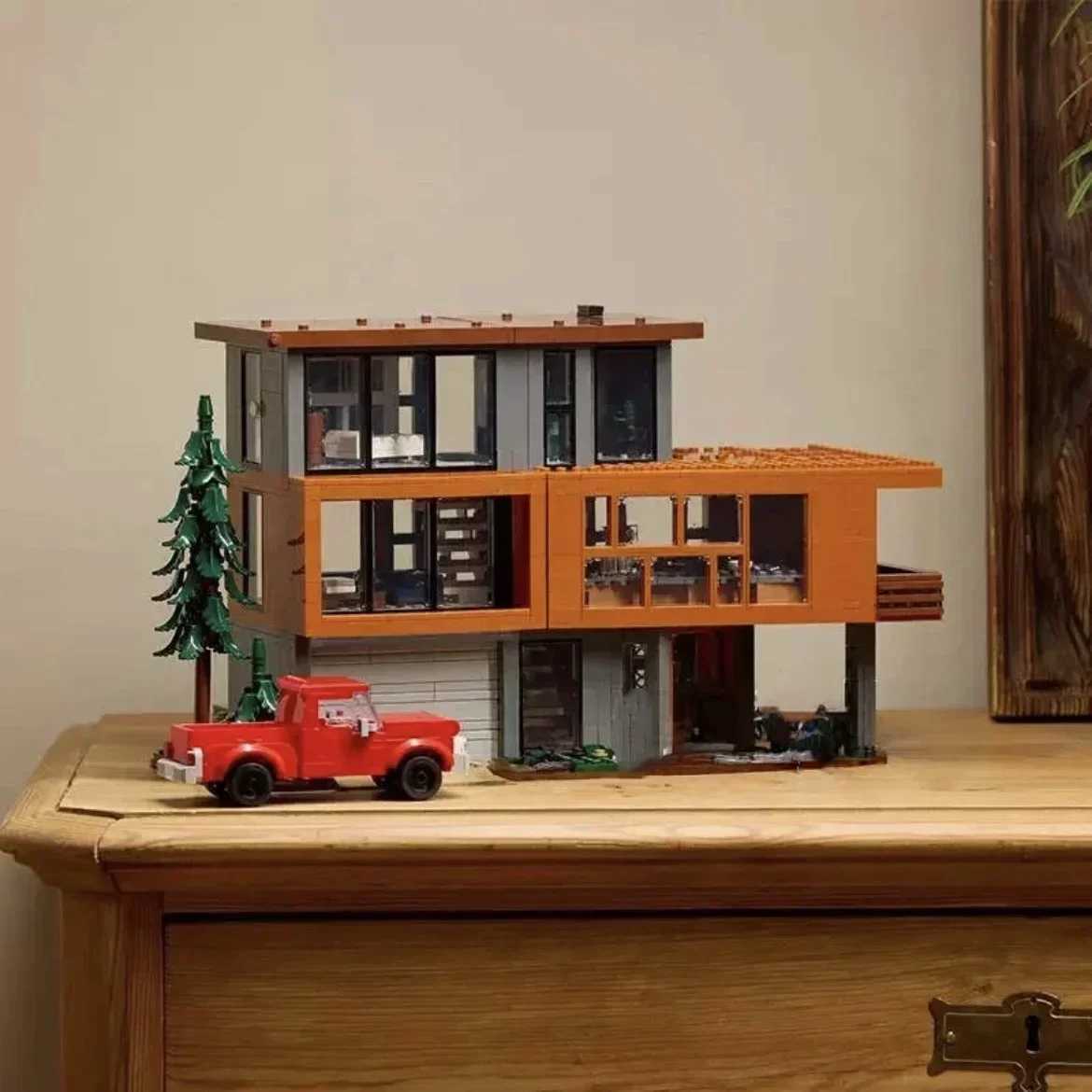 2001PCS 21354 Cullen House Model Kit Building Blocks Villa Forest Cottage Architecture Bricks Building Toy for Adults Gifts W250605