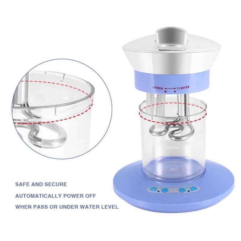 Ozone Hot Facial Steamer Mist Humidifier Face Vaporizer Salon Home Spa Herbal Aroma Steaming Pore Deep Clean Skin Care XJ250607