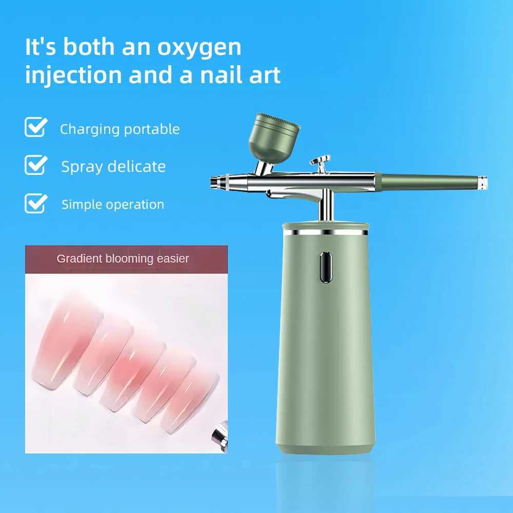 Beauty Skin Care Handheld Oxygen Injection Device Mini Oxygen Injector Face Care Dredge Deeply Hydrating Rejuvenating SkinXJ250607