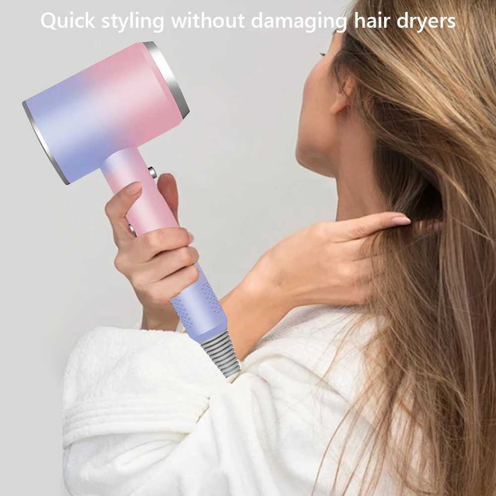 Hair Dryer Fast Drying Negative Ionic Hair Dryer Low Noise Ionic Blow Dryer 3 Gear Travel Hair Dryer 1200W for Barbershop Salon XJ250605