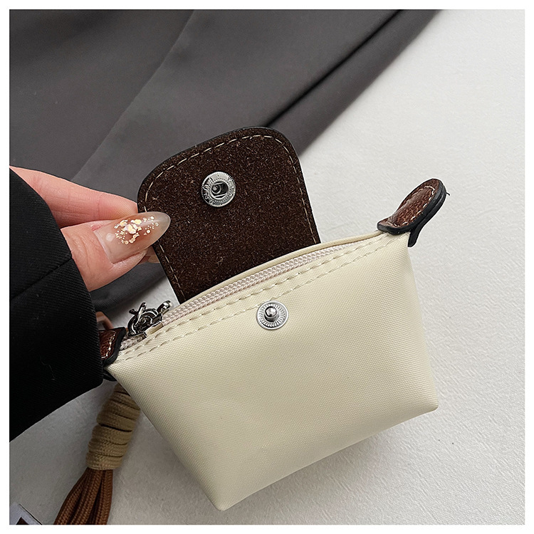 Free Shipping Ultra Mini Small Bag Luxurious Designer Bags Canvas Dumpling Bag Fashion Earphone Storage Bag Lightweight Compact Cute Coin Purse
