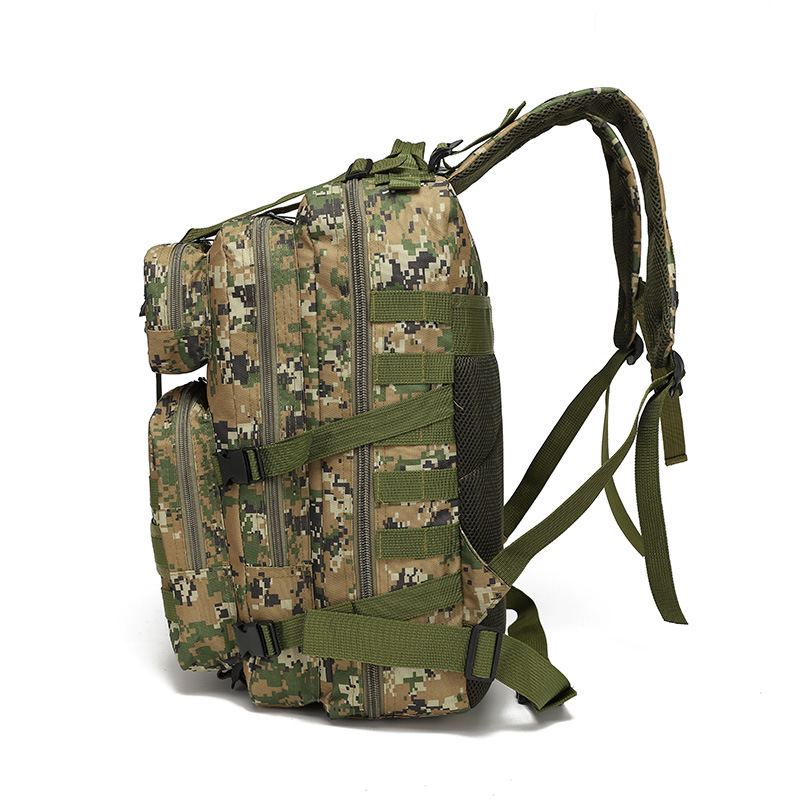 Medium Outdoor 3P Sports Backpack Waterproof Multifunctional Large Capacity Double Shoulder MOLLE Expansion Military Enthusiast Training Bag