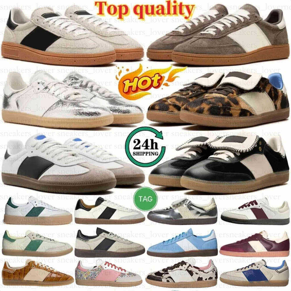 Originals Bold Platform Leopard Print Dress Shoes Vegan Sneakers Shoe Black Sliver White Gum Pink Mint Green Cream Suede Men Women Sneaker