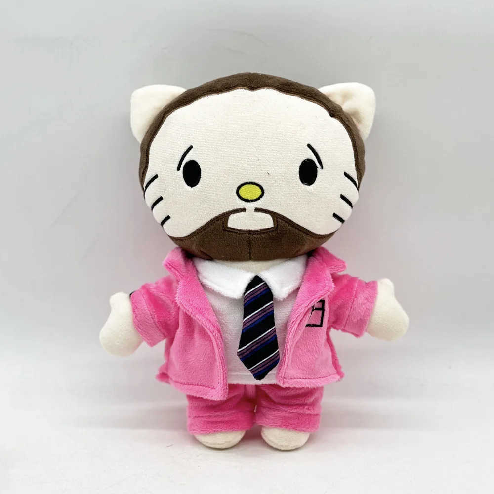 Sanrio Hello Kitty dolls Hello Selena Plush Toys Cute Cartoon Cat Anime Plush Doll Soft Stuffed Dolls Room Decoration Kids Toy gifts X250605