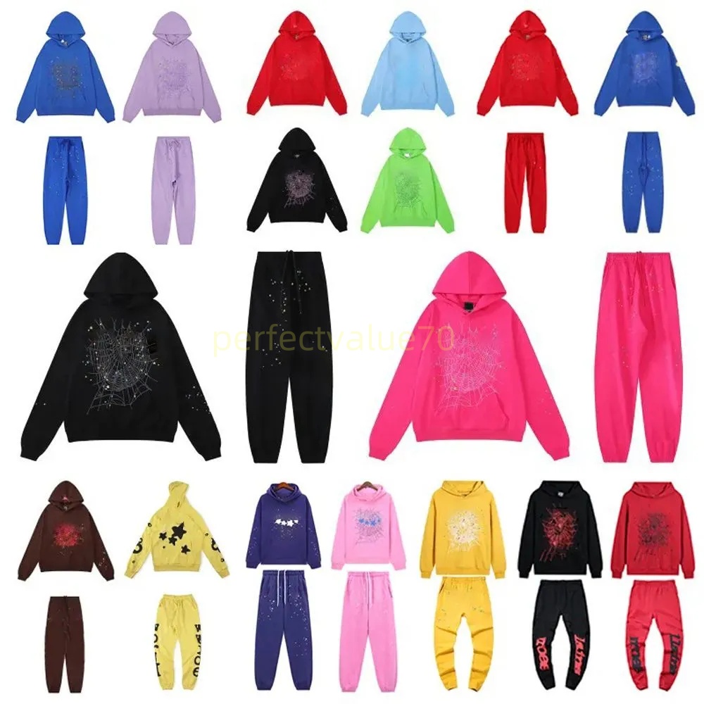 men hoodies graphic Young Thug hoodie Men Women Foam Print Web Graphic Pink Sweatshirts Pullovers men oversized designer mens man jacket woman 38