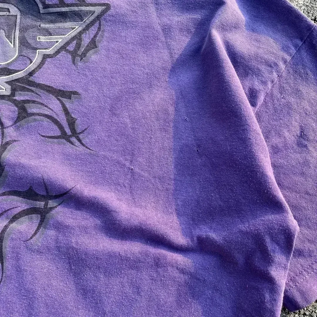 American Retro Casual Y2K Hip Hop Gothic Print Womens Clothing Fashion T-shirt Street Short Sleeve Mens And Womens Tops 250529