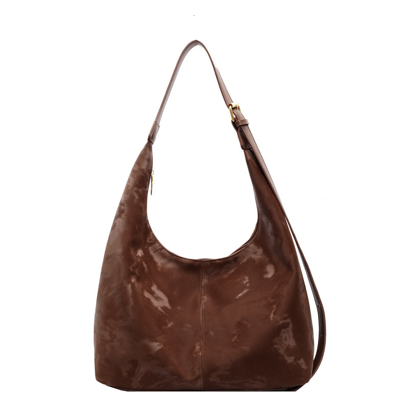 Free Shipping Designer Bag Women's 2025 New Trendy Niche Western-style Texture Large Capacity Commuting Versatile Single Shoulder Tote Diagonal C