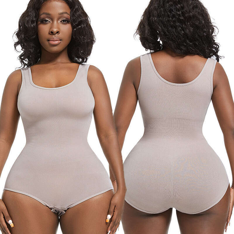 DHessentials Wholesale Plus Size Seamless Shapewear Ladies Tummy Control Bodysuit Body Shaper Colombianas Underwear made of Spandex