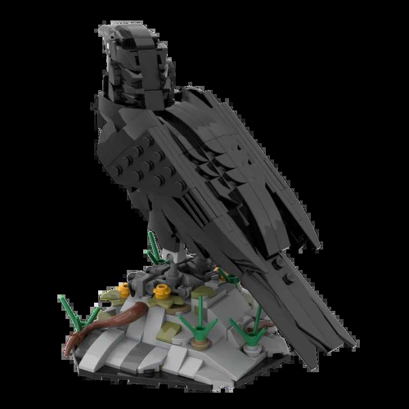 Interactive Playtime Engineering Challenge Assemble a Realistic Cawing Creature Craft Project
