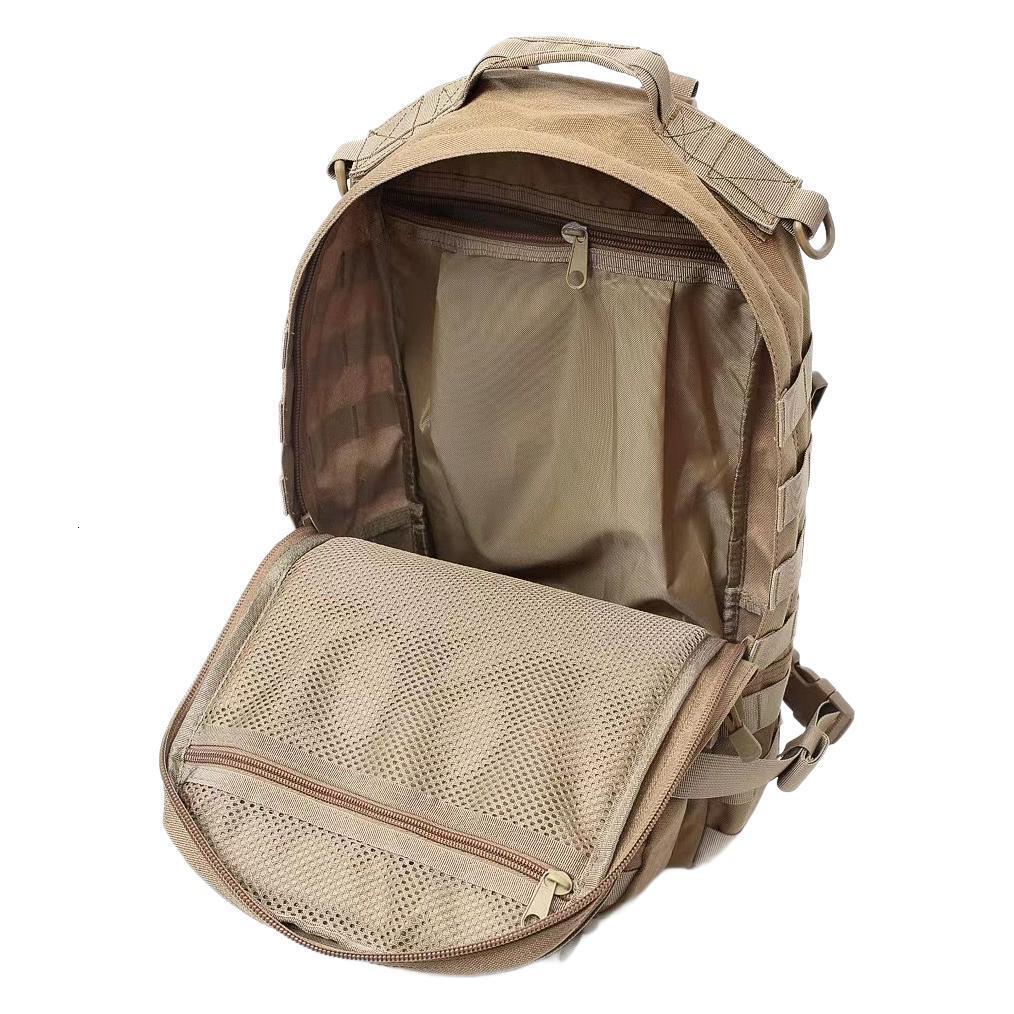 Outdoor Sports Hiking Double Shoulder Bag Wear-resistant Tear-resistant 500D Nylon Multifunctional Tactical Backpack